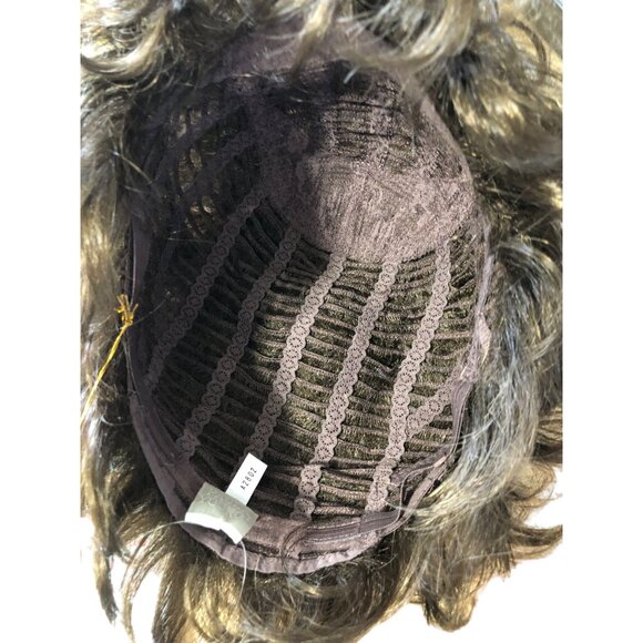 Paula Young Cassidy Short Brown Curly Synthetic Wig Color 8 Hair Layered Shag - Picture 11 of 12